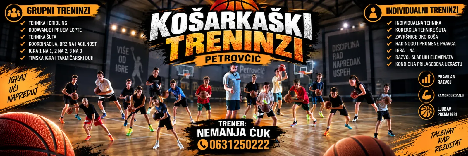 DNA BASKETBALL - naslovni baner